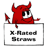 Adult X-Rated Drinking Straws From NawtyThings.com