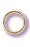 Gold Metal Cock Rings 3 Sizes
