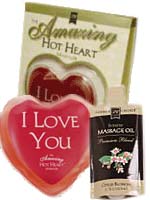 Amazing Hot Heart I Love You Massage Kit