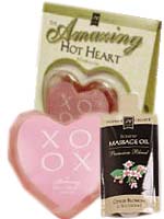 Amazing Hot Heart XOXO Massage Kit