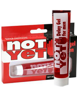 Not Yet Delay Gel for Men