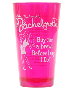 Naughty Bachelorette Drinking Glass[EL-7855-40]