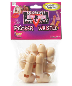 Bachelorette Party Pecker Whistles[EL-7860-71]