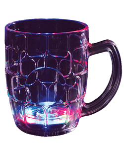 Multi Color Flashing Beer Mug[EL-8616-02]