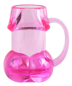 Pecker Beer Mug Pink[PD7918-11]